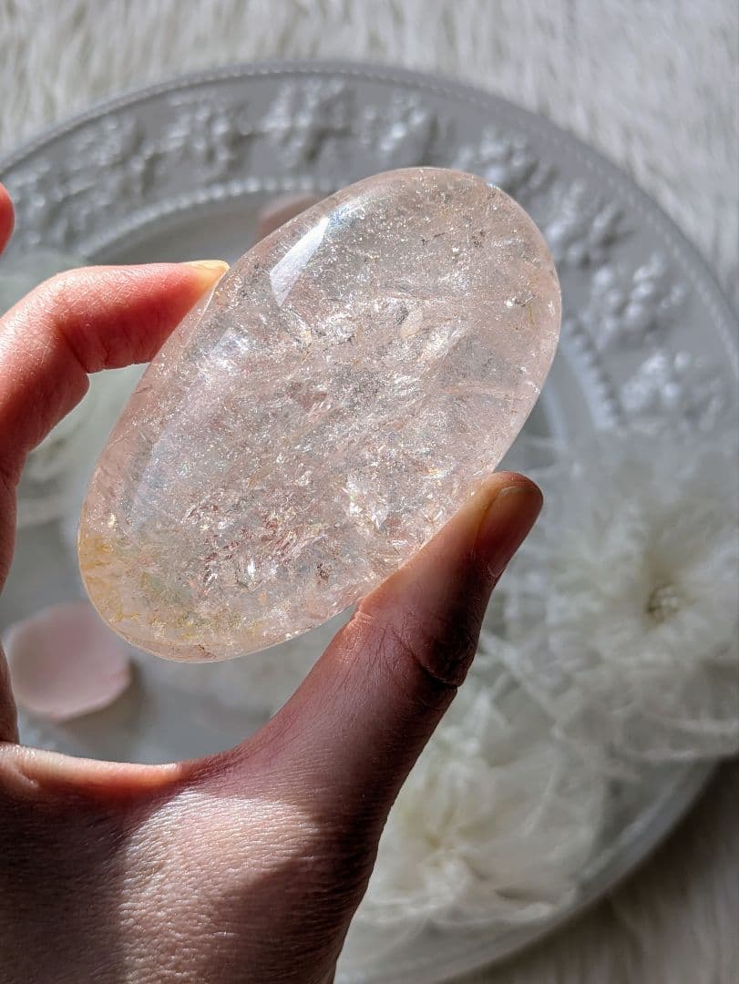 本日限定価格　♡ピンクアゼツライト（通称） ピンククォーツ♡ パーム　（小）