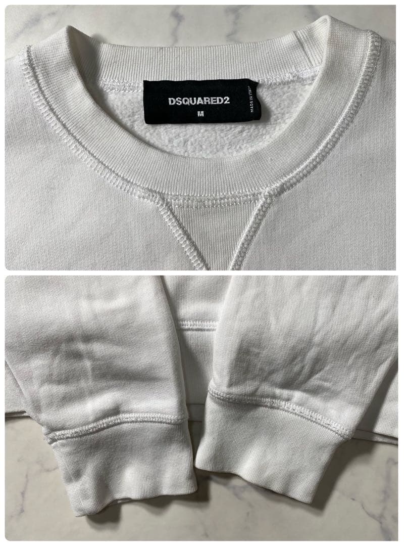 【美品】ディースクエアード　スウェット　CHIRO　21AW　プリント　ICON