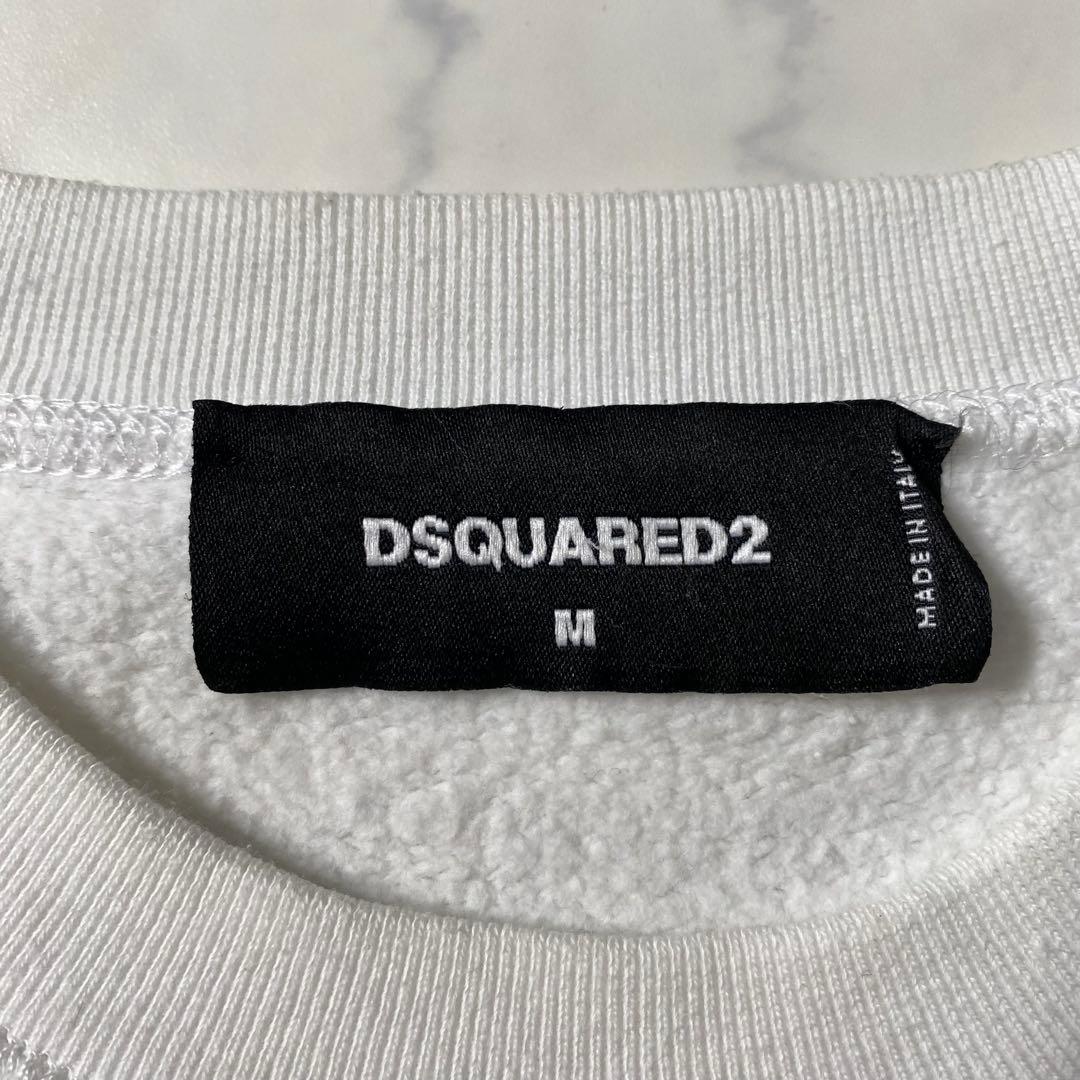 【美品】ディースクエアード　スウェット　CHIRO　21AW　プリント　ICON