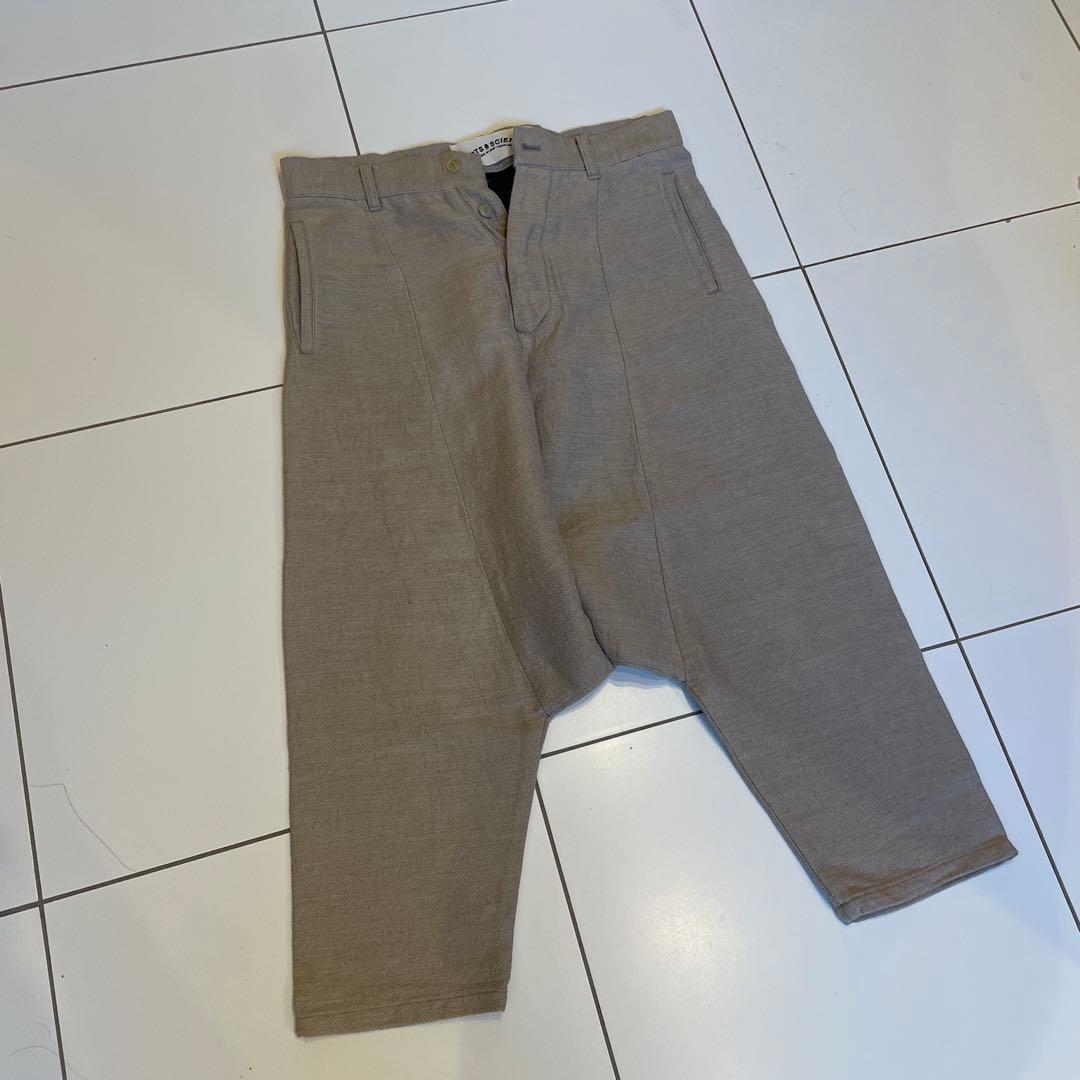 ARTS&SCIENCE アーツアンドサイエンス　サルエルパンツ　ベージュ