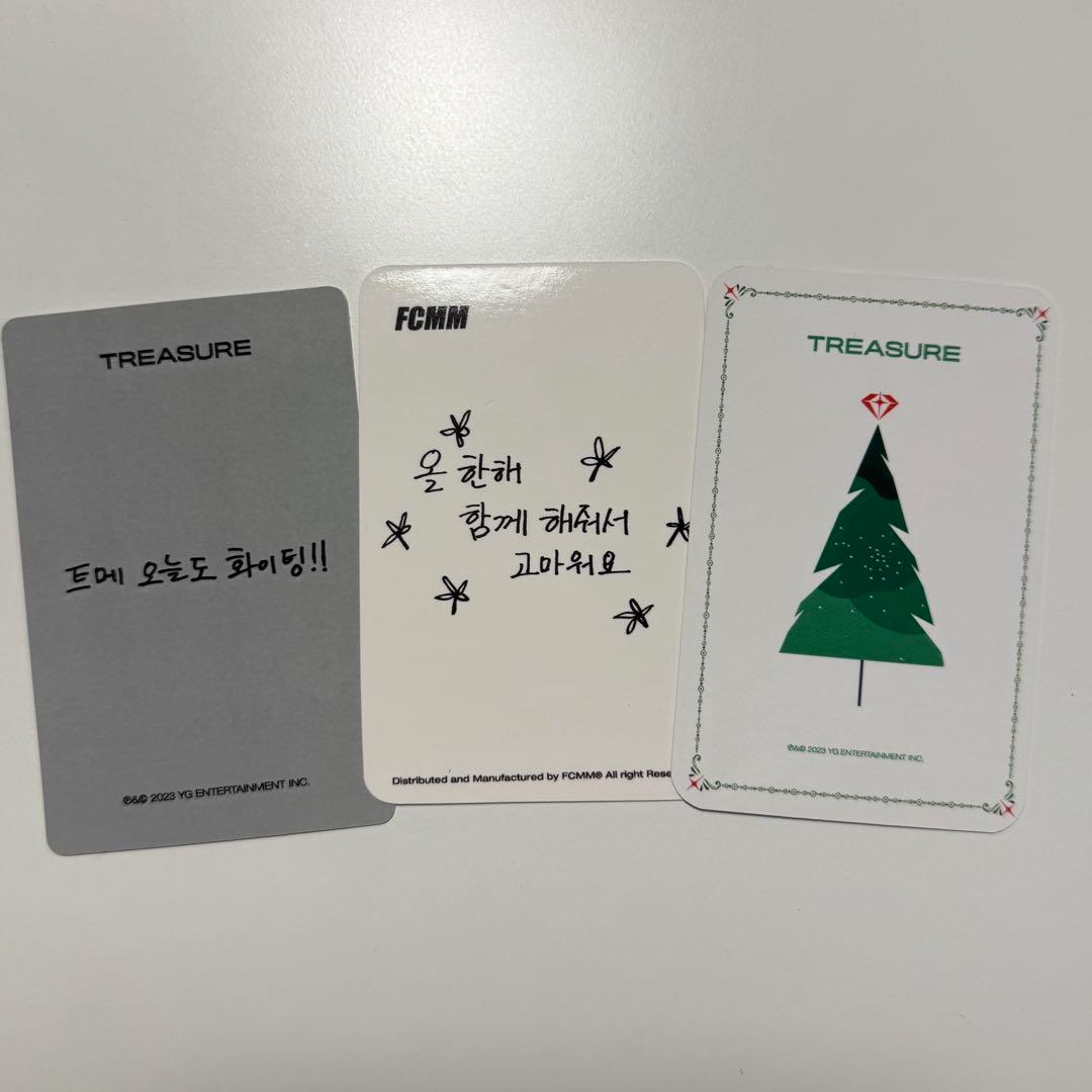 TREASURE アサヒ トレカ5枚セット