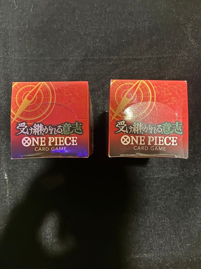 【未開封テープ付き】ONE PIECE カードゲーム 受け継がれる意志 2BOX