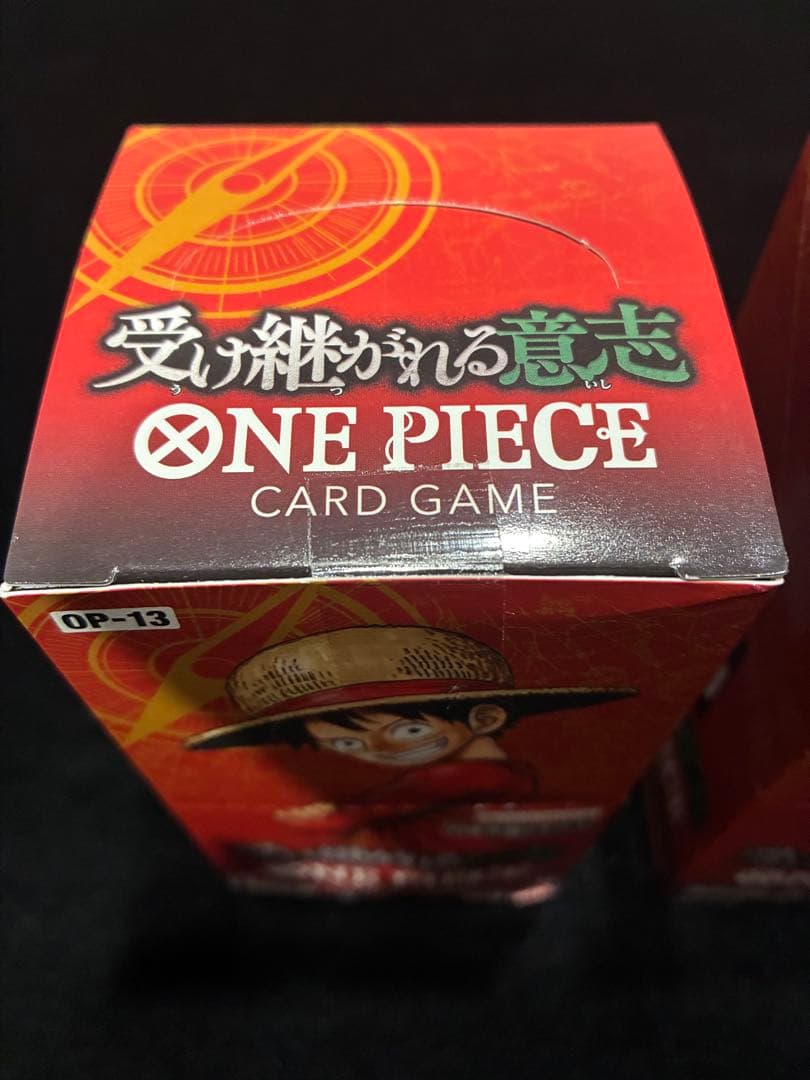 【未開封テープ付き】ONE PIECE カードゲーム 受け継がれる意志 2BOX