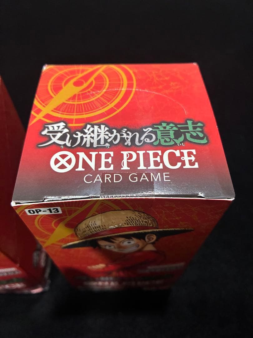 【未開封テープ付き】ONE PIECE カードゲーム 受け継がれる意志 2BOX