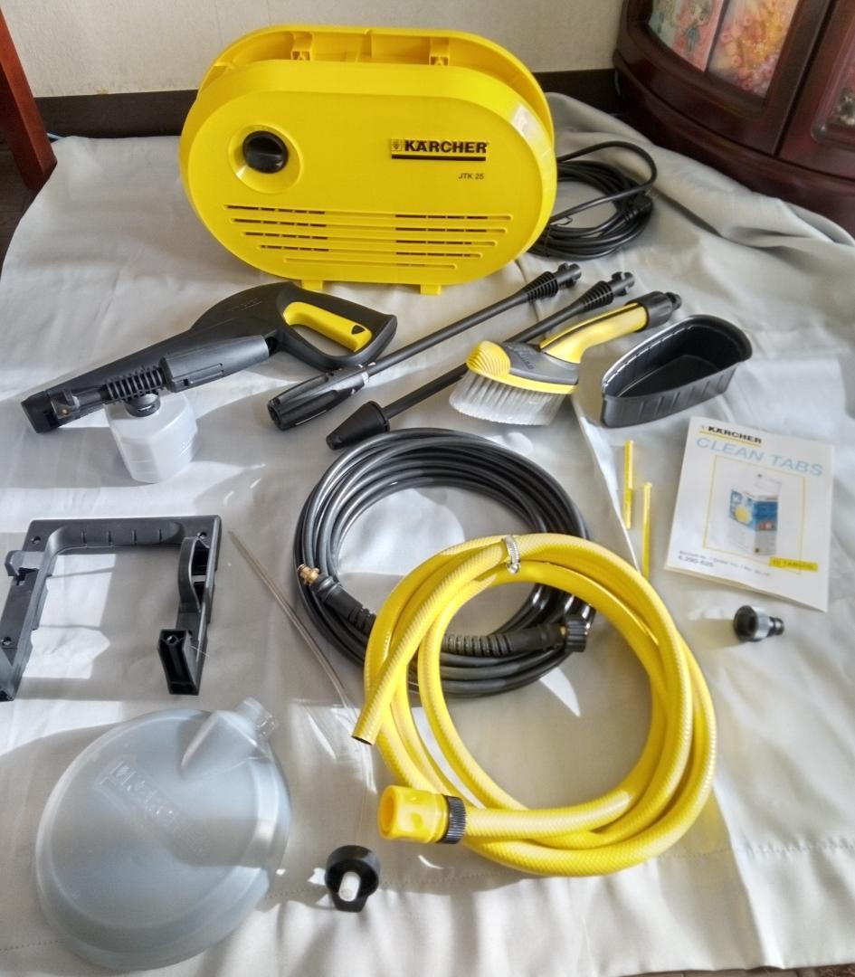 新品　ケルヒャー　家庭用高圧洗浄機　JTK25 一式