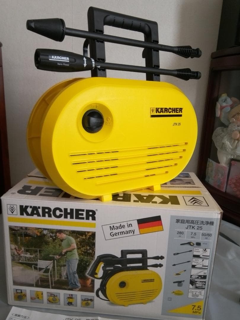 新品　ケルヒャー　家庭用高圧洗浄機　JTK25 一式