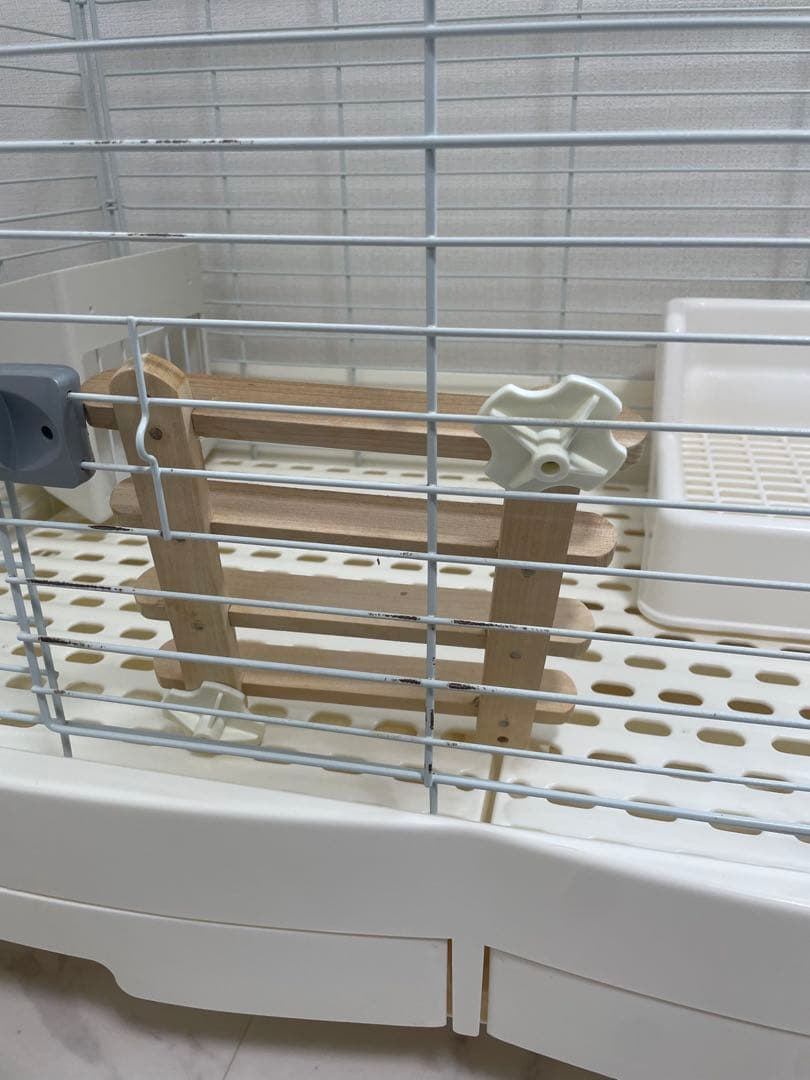 【すぐ飼える！うさぎ6点セット】ケージ・トイレ・給水器・給餌器・牧草入・フェンス