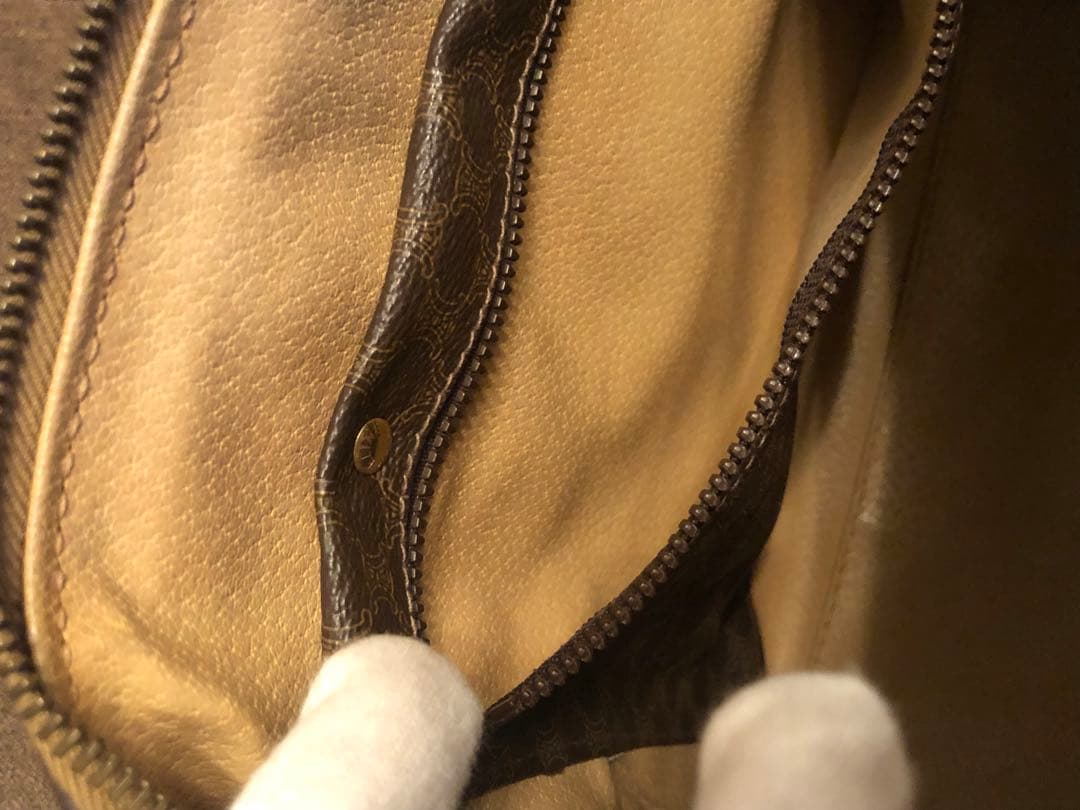 み*る様 OLD CÉLINE バッグ ミニボストン マカダム柄