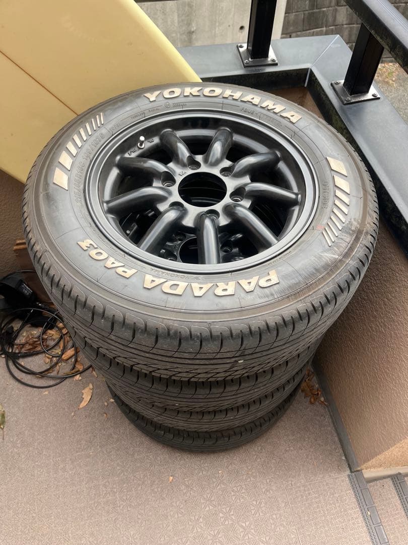 n*i様 ハイエースPARADA 16インチ タイヤホイールセット