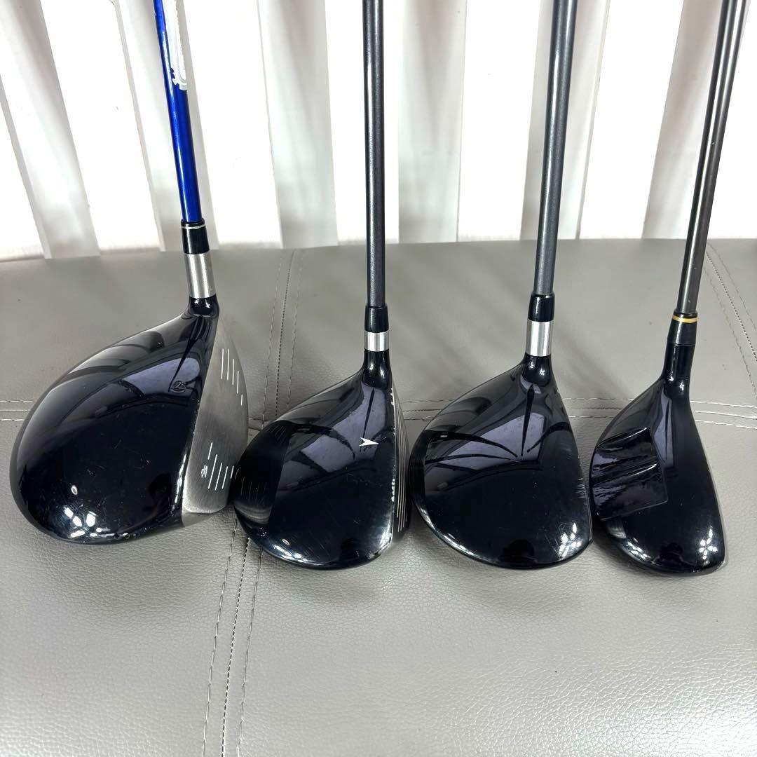 本格派 メンズゴルフクラブ 15本 フルセット ゴルフセット 豪華 お試しセット