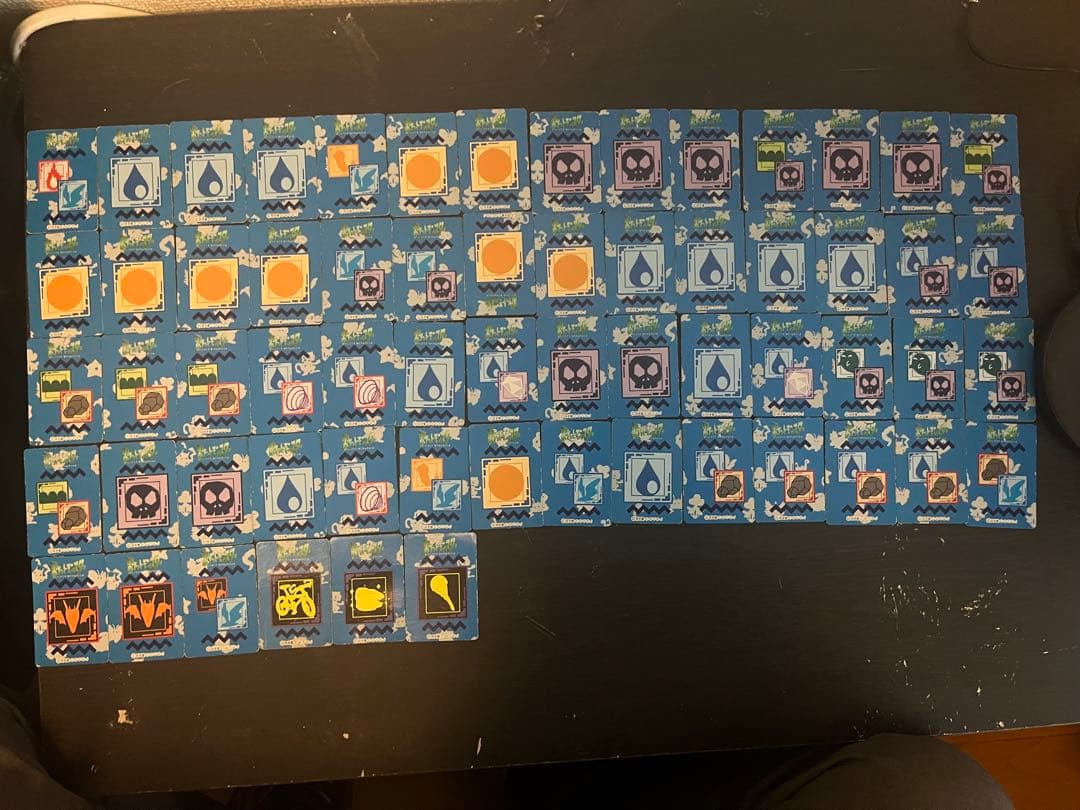 ポケモン トレーディングカード ジャンボカードダス　ミニ図鑑　62枚セット