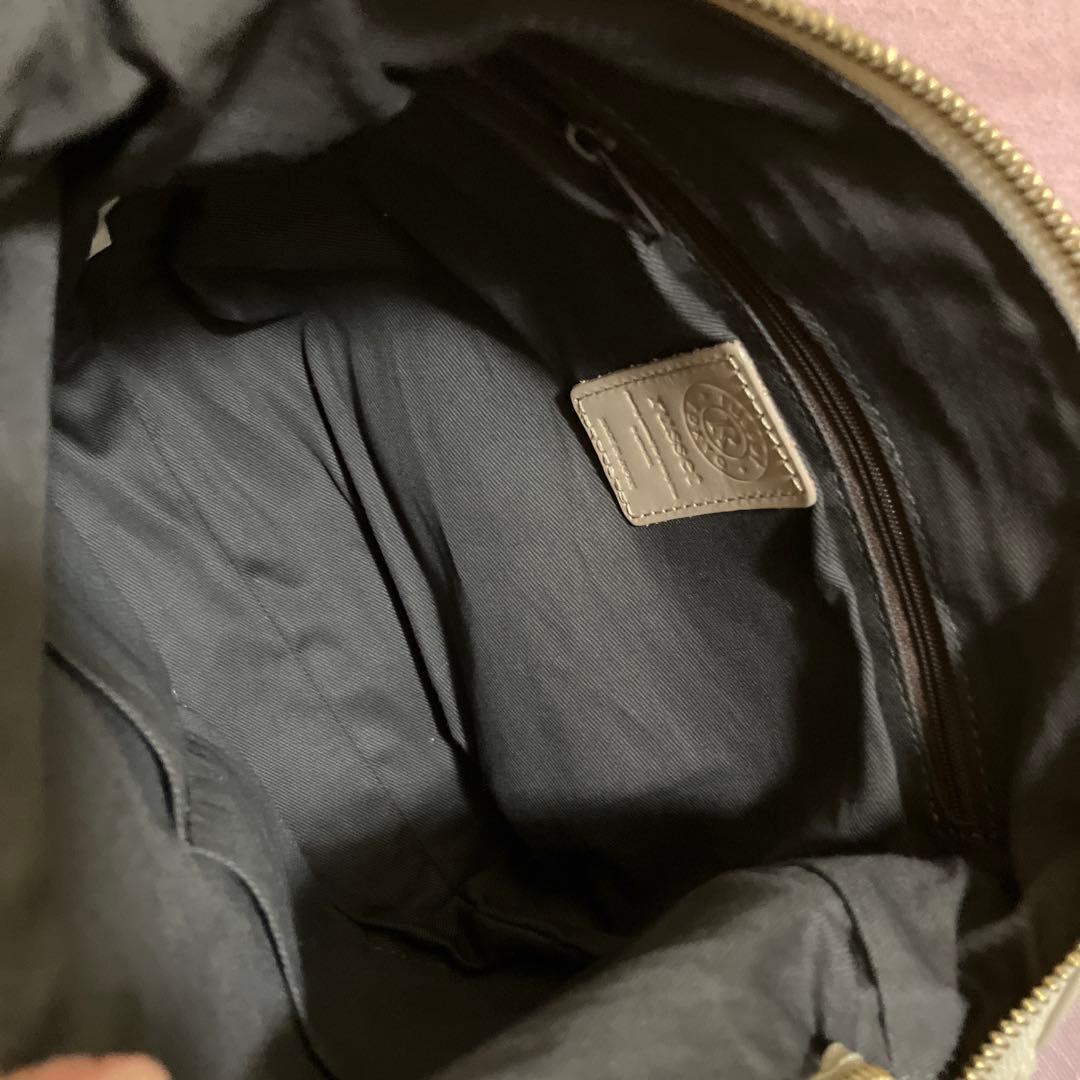 ☆最終お値下げ☆ラシット ソフトレザーショルダーバッグ　2way グレージュ