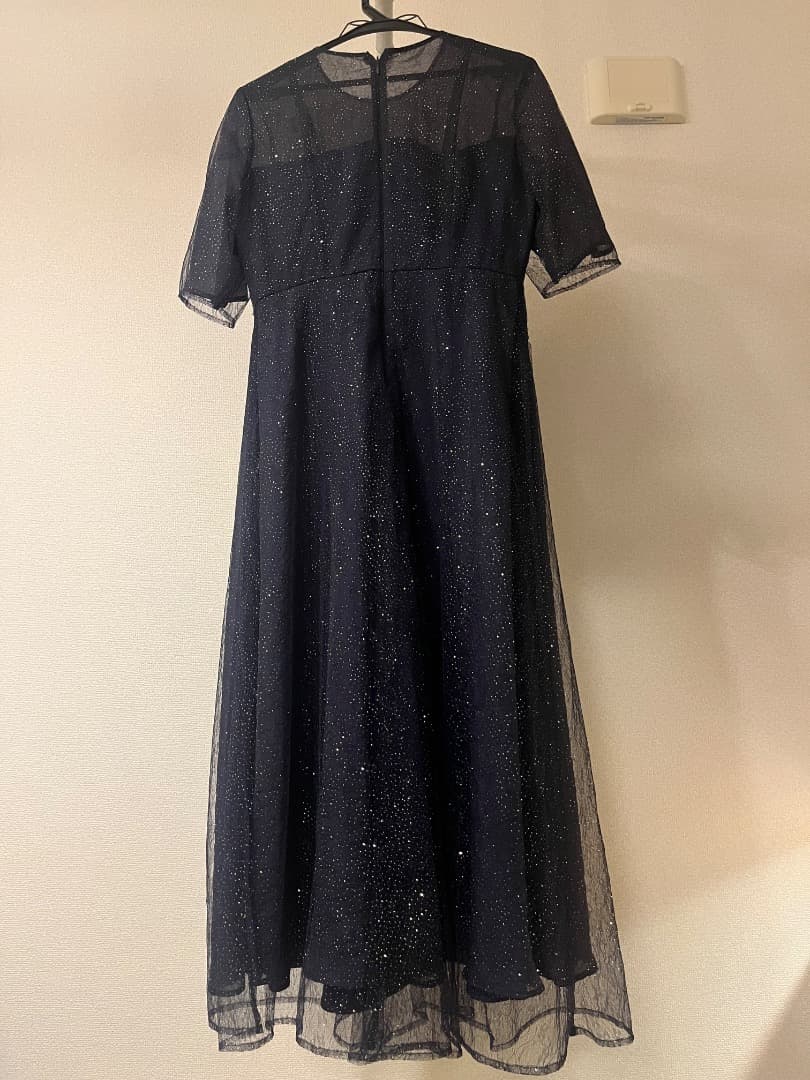 Aimer グリッターレースフィット&フレアドレス