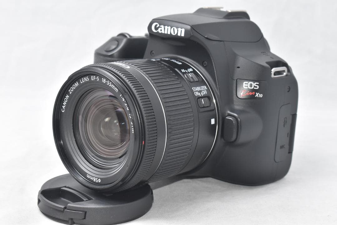 美品 Canon キヤノン EOS Kiss X10 レンズキット