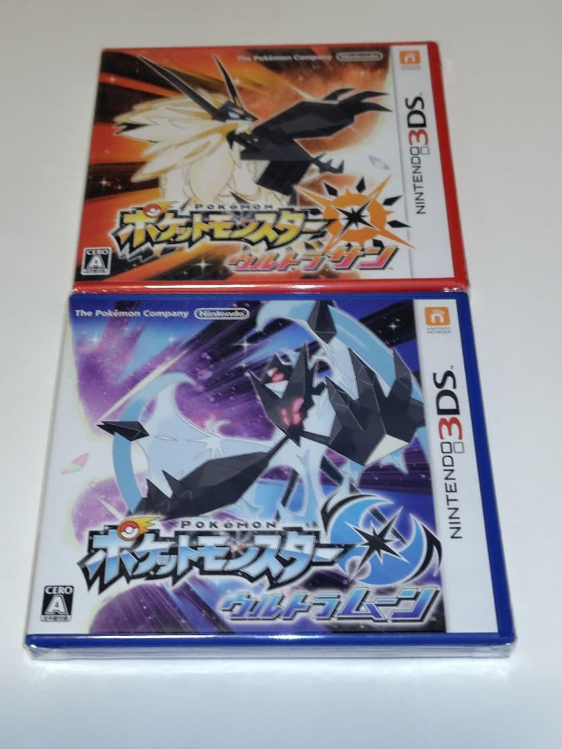 (新品未開封未使用)ポケットモンスター ウルトラムーン ウルトラサン 3DS