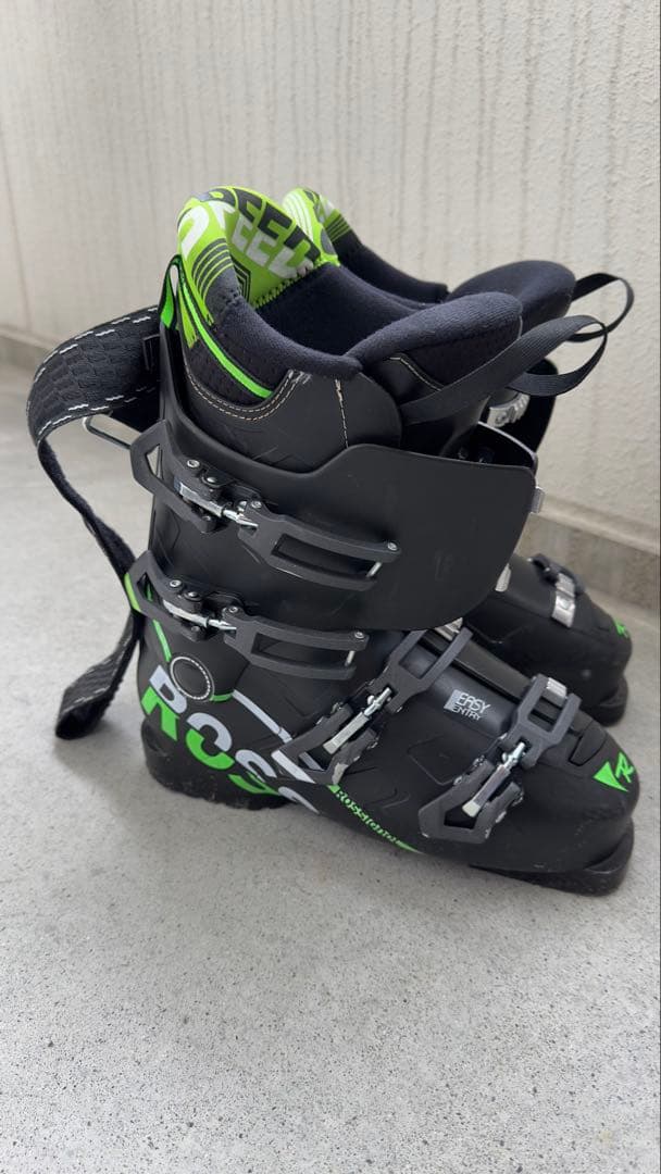 Rossignol スキー ブーツ ブラック/グリーン