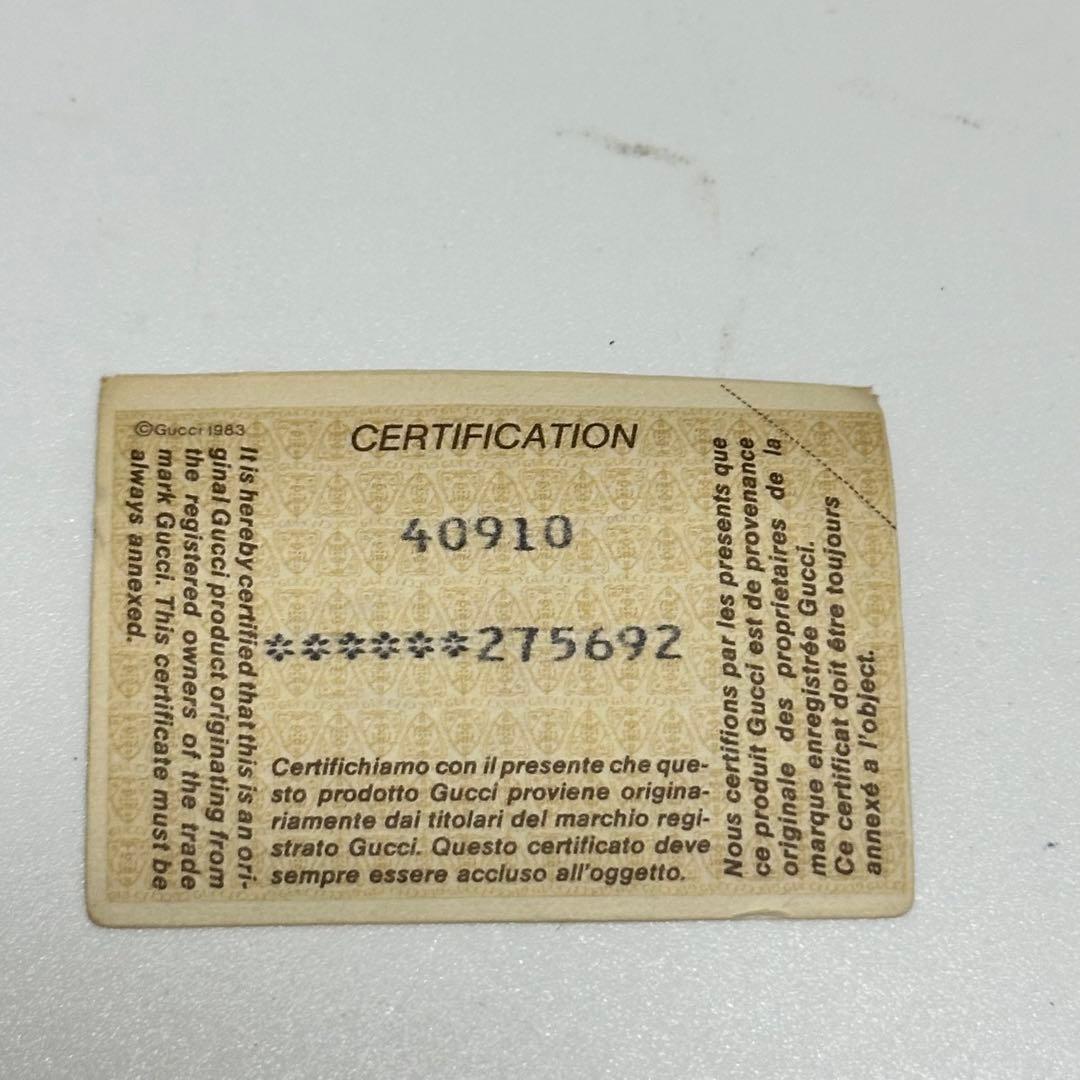 【未使用品】GUCCIグッチ ヴィンテージ　タイピン&カフスボタン