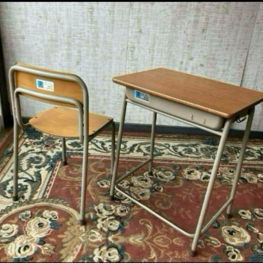 コクヨ 学習机 椅子 セット 大人用 学校机 塾 大量にあります 勉強机 レトロ