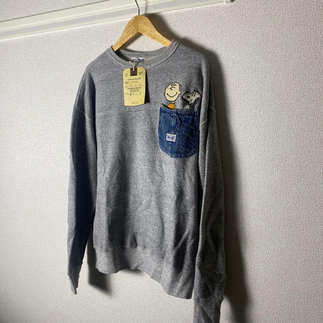DENIM DUNGAREE デニムダンガリー SNOOPYポケットスウェット