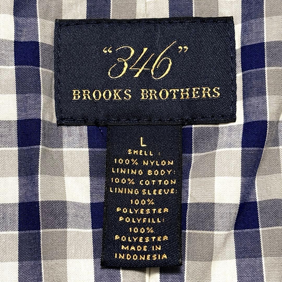 極美品✨ブルックスブラザーズ サファリジャケット ナイロンコート ネイビー L