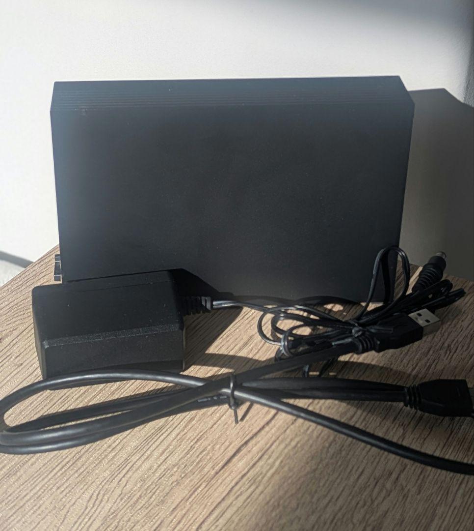 【中古】バッファローHDD/6TBブラックHD-NRLD6.0U3-BA