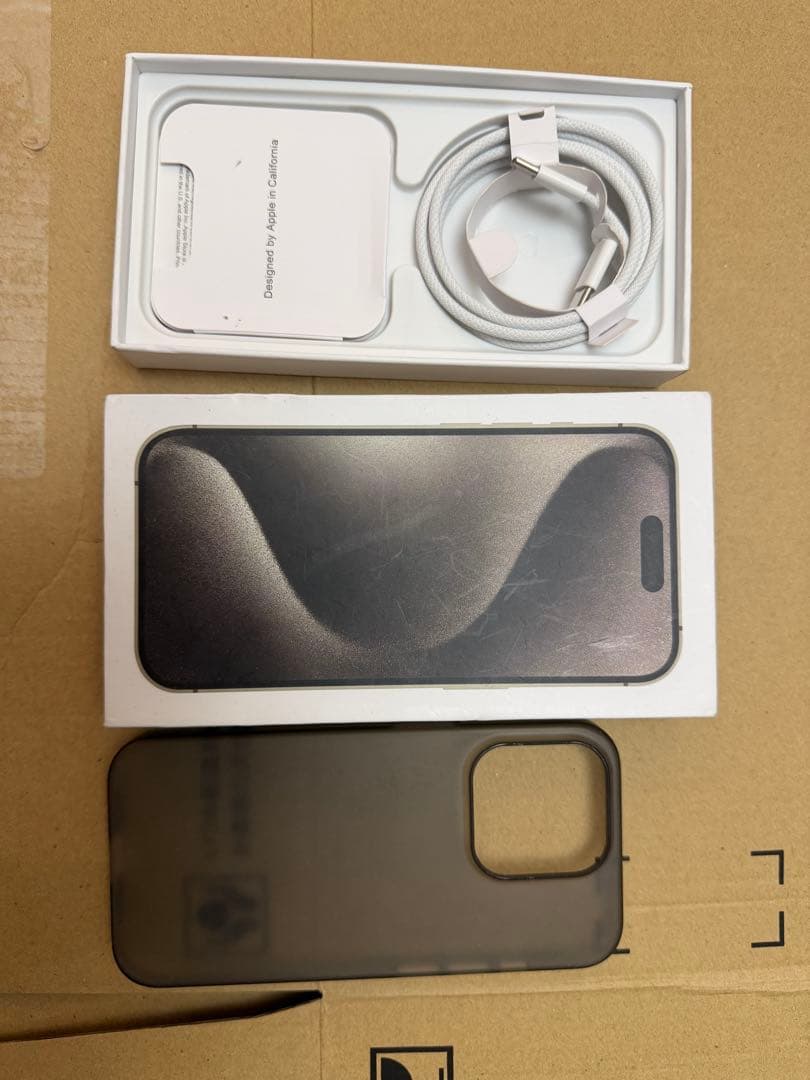 Apple iPhone 15 Pro 256gb シャッター音なし