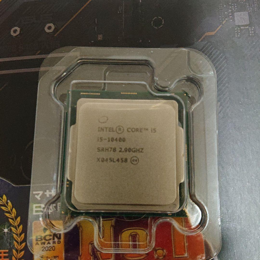 intel core i5 10400 内臓グラフィック付きCPU
