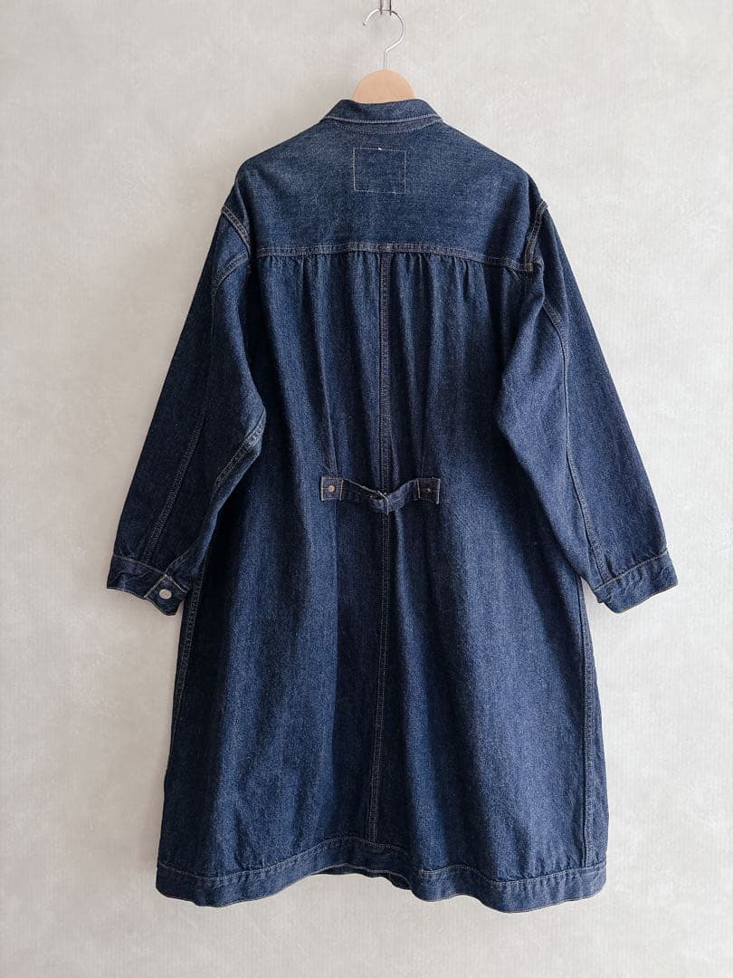 オアスロウ　プリーツ フロント コート