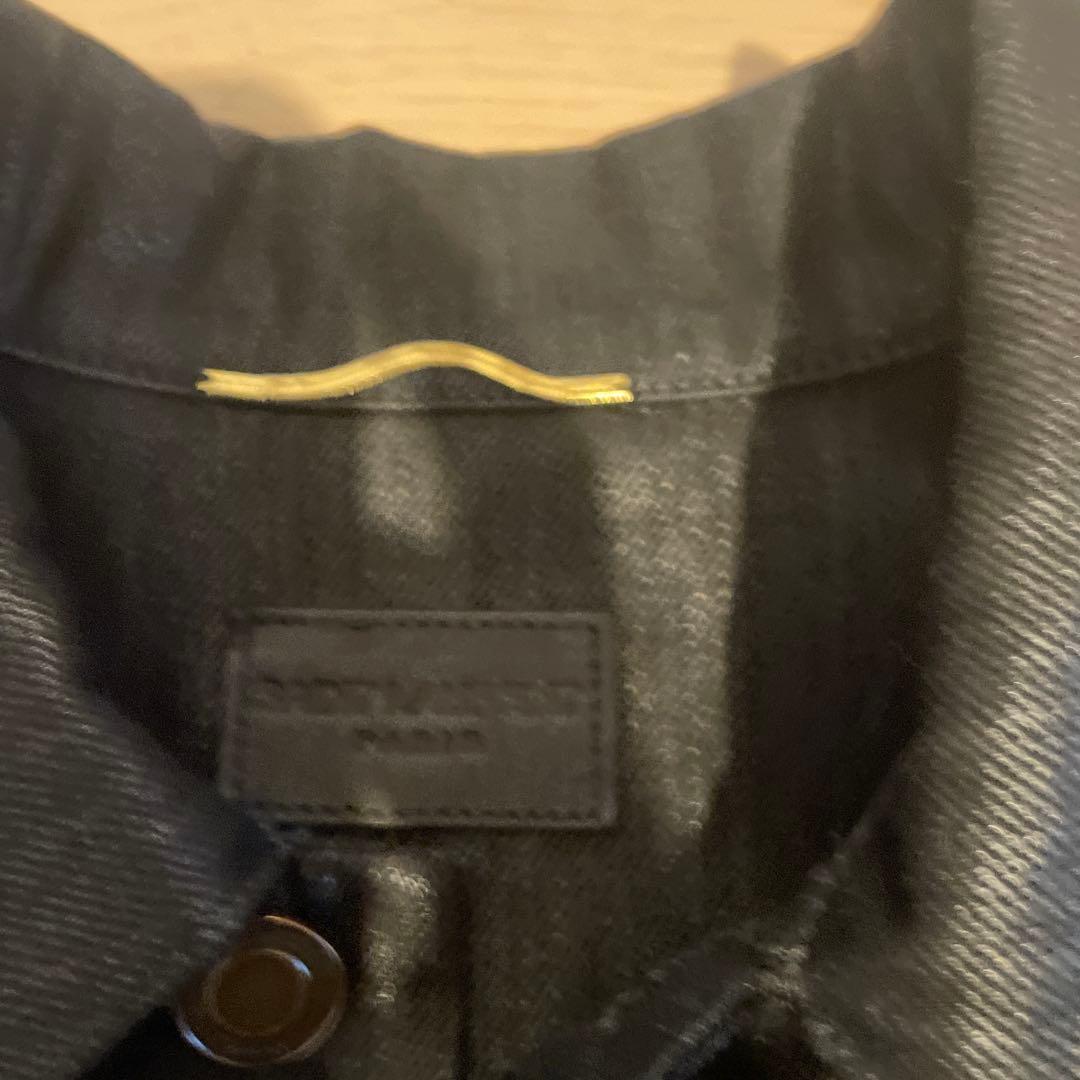 SAINT LAURENT PARIS コーティング デニムジャケット xs