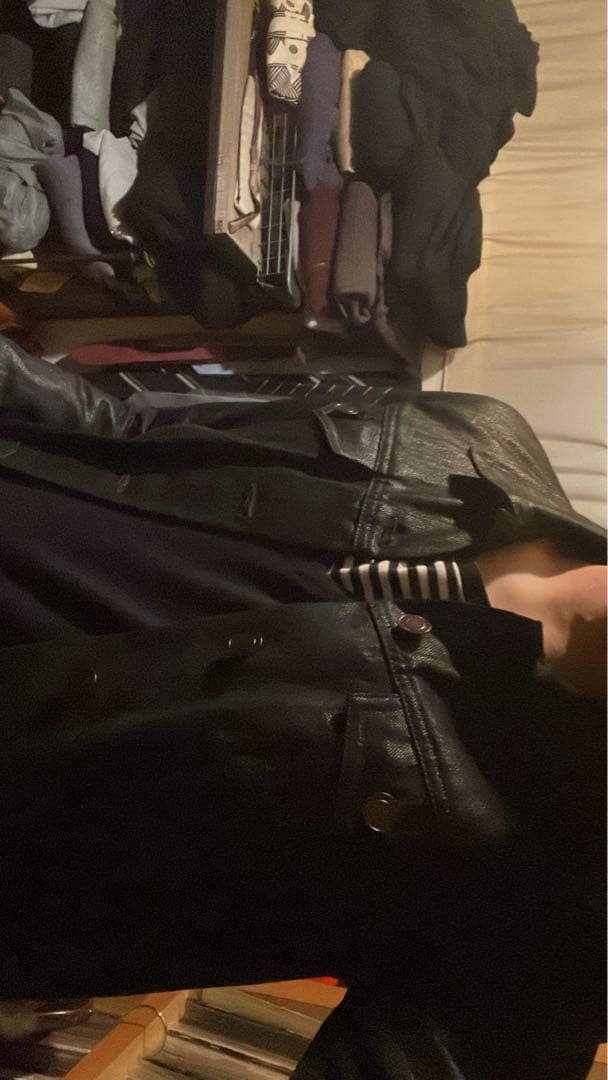 SAINT LAURENT PARIS コーティング デニムジャケット xs