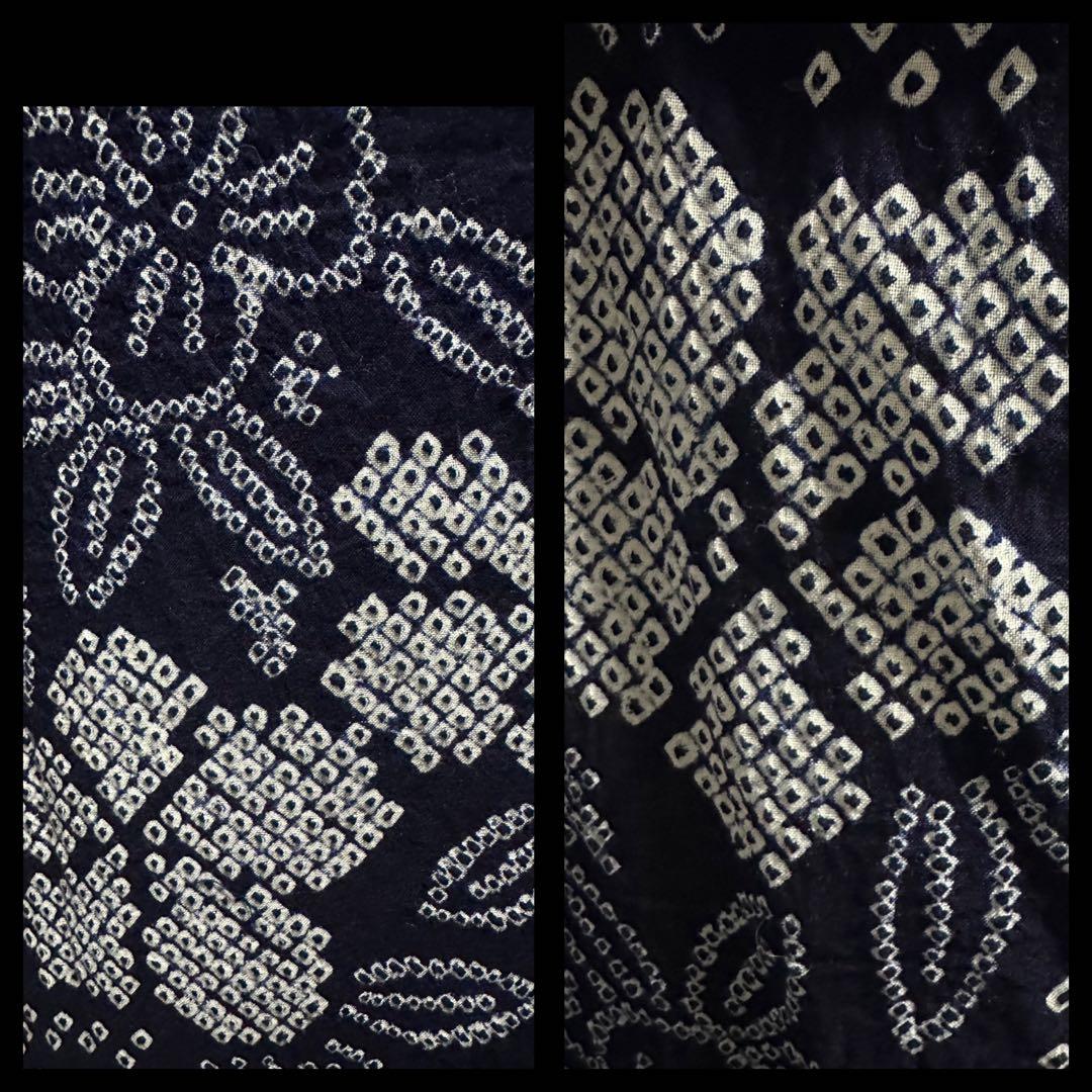 2点セット 希少サイズ‼️トールサイズ身幅大‼️新品美品　有松鳴海絞り浴衣 藍染に白