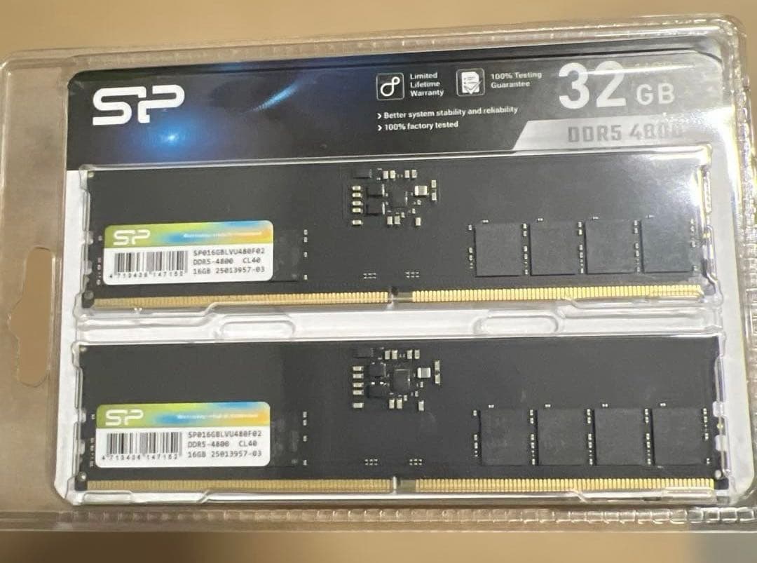 シリコンパワー SP Silicon PowerデスクトップPC用メモリ