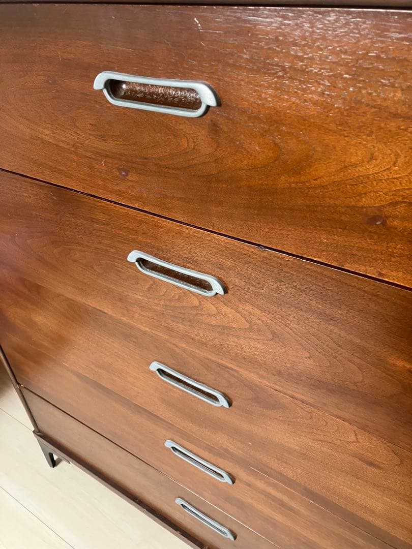 【値下げ】 USビンテージ チェスト ミリタリー5段　ヴィンテージ　米軍アメリカ