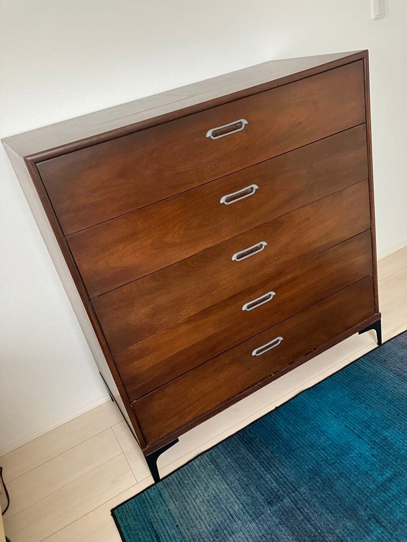 【値下げ】 USビンテージ チェスト ミリタリー5段　ヴィンテージ　米軍アメリカ