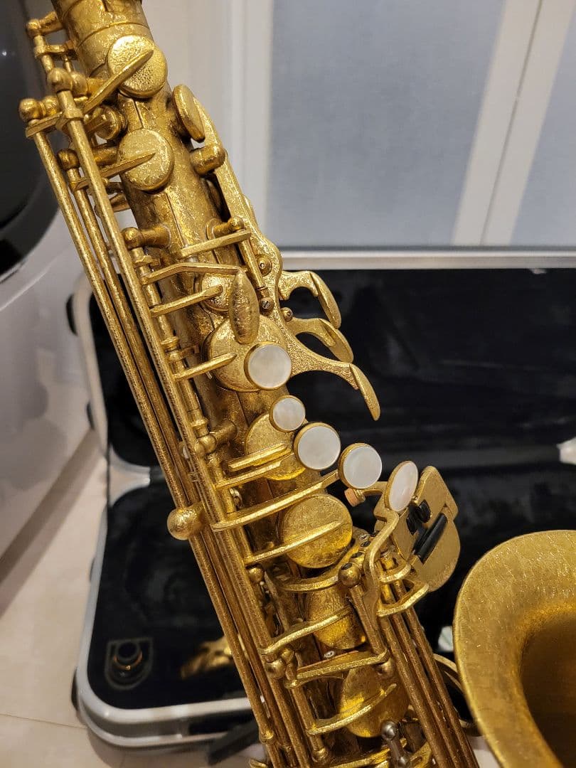 ノ*君様 アンティグアAntigua パワーベルアルトサックス マウスピースとス