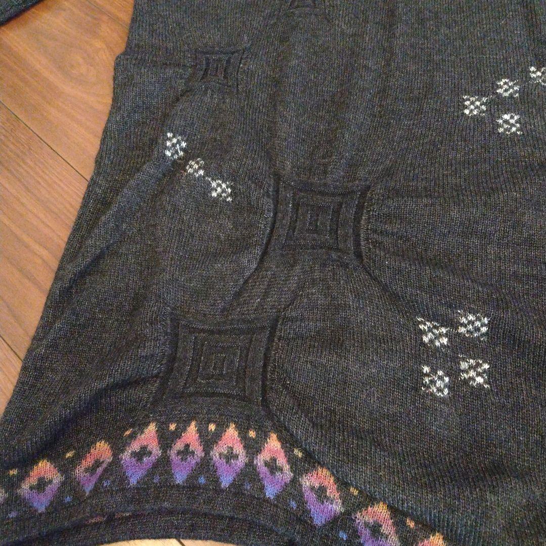 M.& Kyoko ニットワンピース(アルパカ素材)