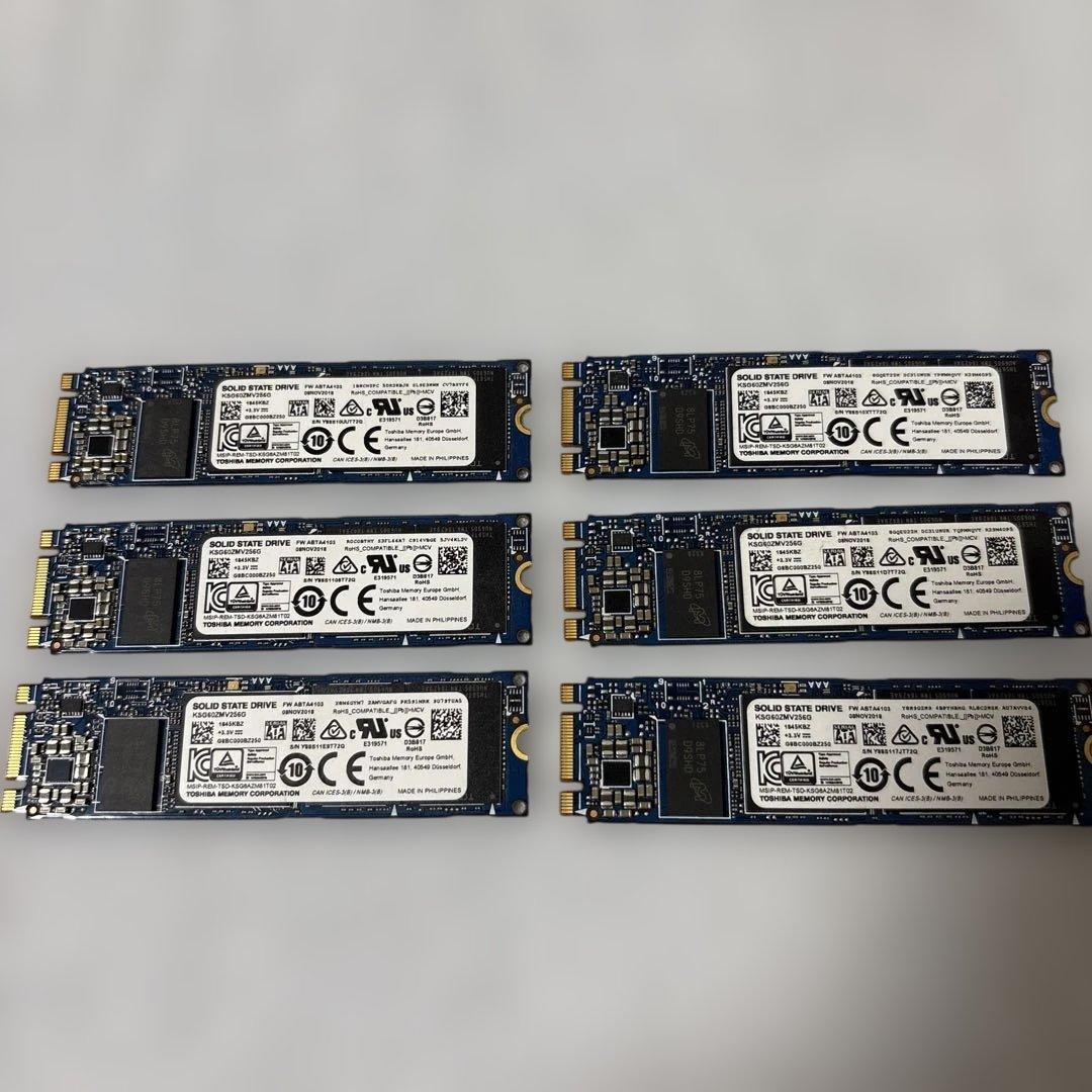 kaitori。TOSHIBA KSG60ZMV256G/(中古)6枚