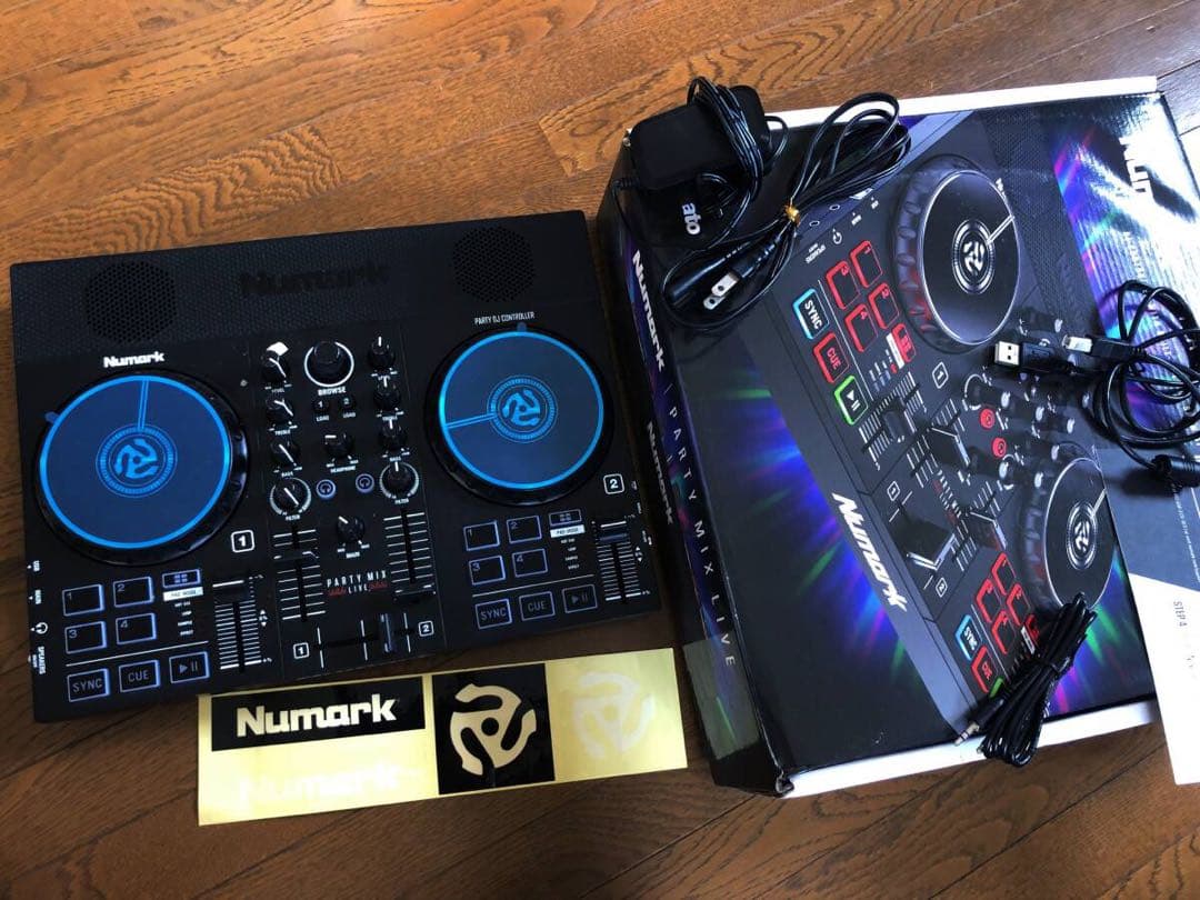 ⚫︎未使用級！Numark Party Mix Live DJコントローラー