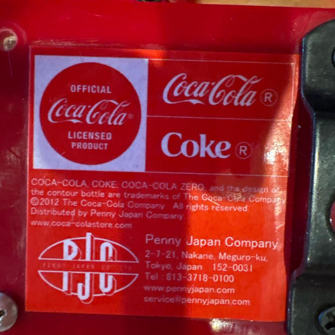 Coca-Cola ネオン看板 赤