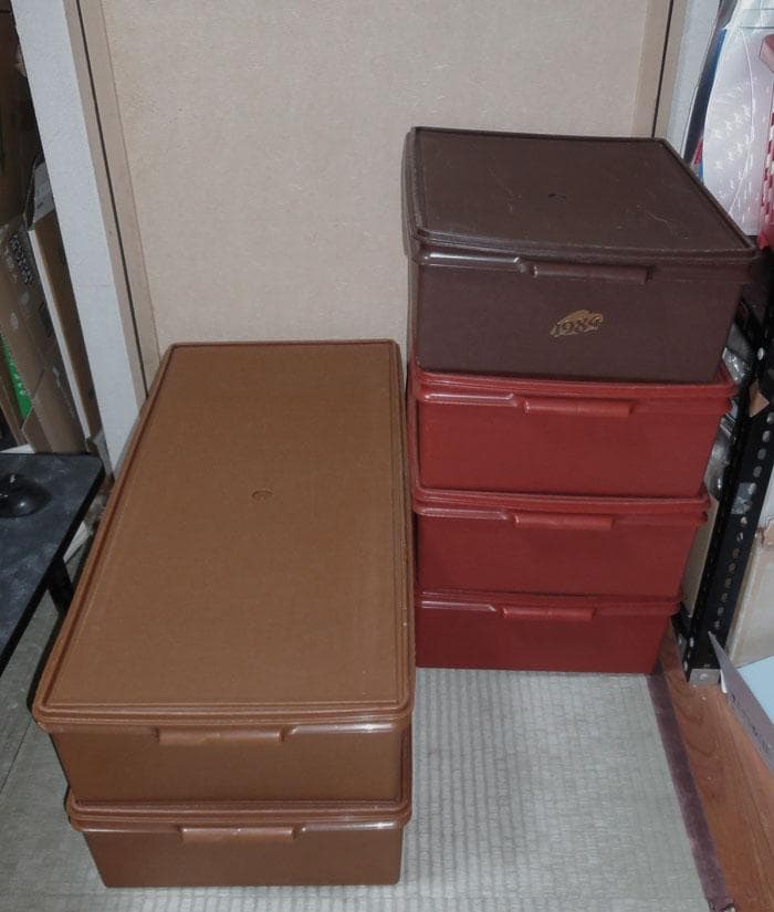 タッパーウェア　スーパーロングケース/2個＋スーパーケース/4個　計6個セット