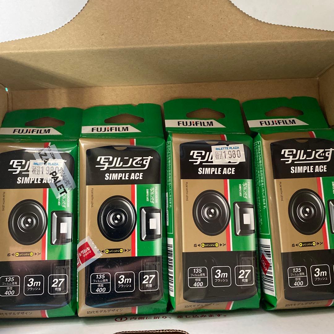 FUJIFILM SIMPLE ACE 135フィルム 4個セット