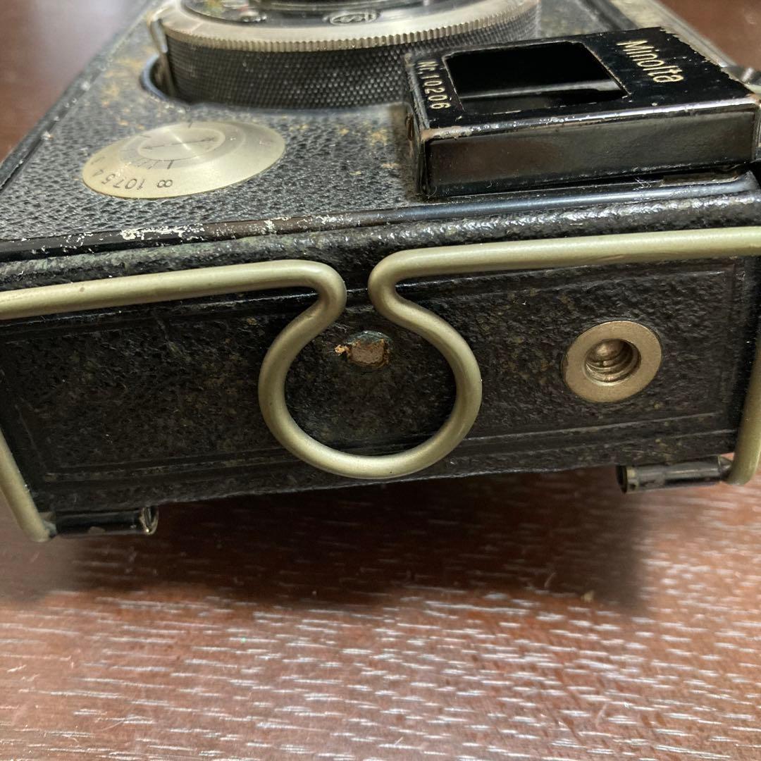 ミノルタ　クラシックカメラ　蛇腹　乾板