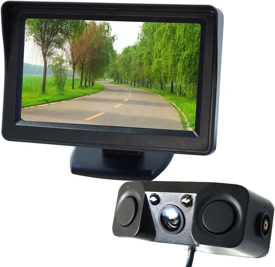 オンダッシュモニター 4.3インチ バックカメラセット 12V専用