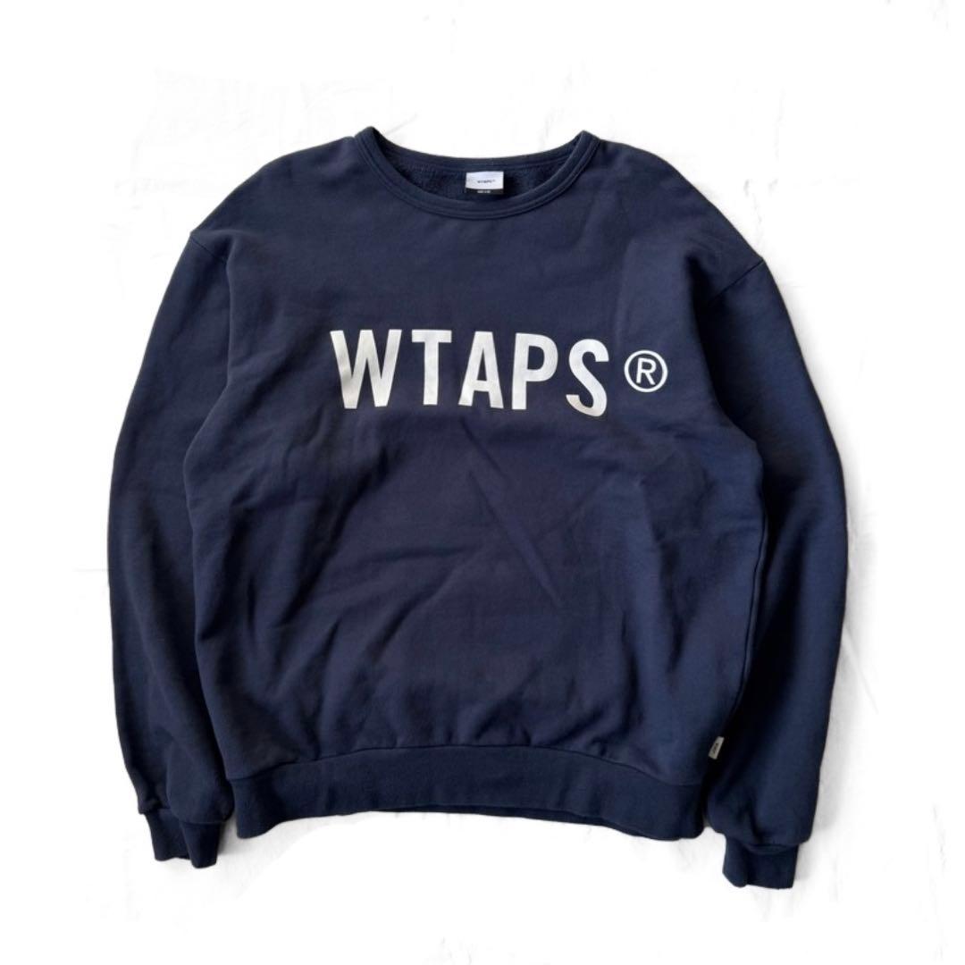 21AW WTAPS ロゴ スウェット シャツ WTVUA ジャケット 裏起毛