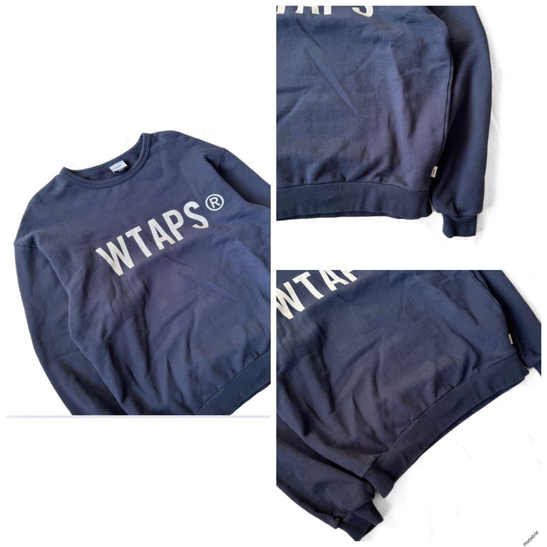 21AW WTAPS ロゴ スウェット シャツ WTVUA ジャケット 裏起毛