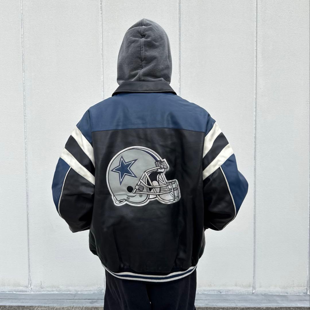 ジャケット・アウター 90s NFL Cowboys leather jacket vintage