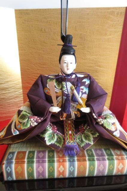 プロフ必読お願いします 　お値下げ　20万円相当　京雛人形　　朱月　親王飾