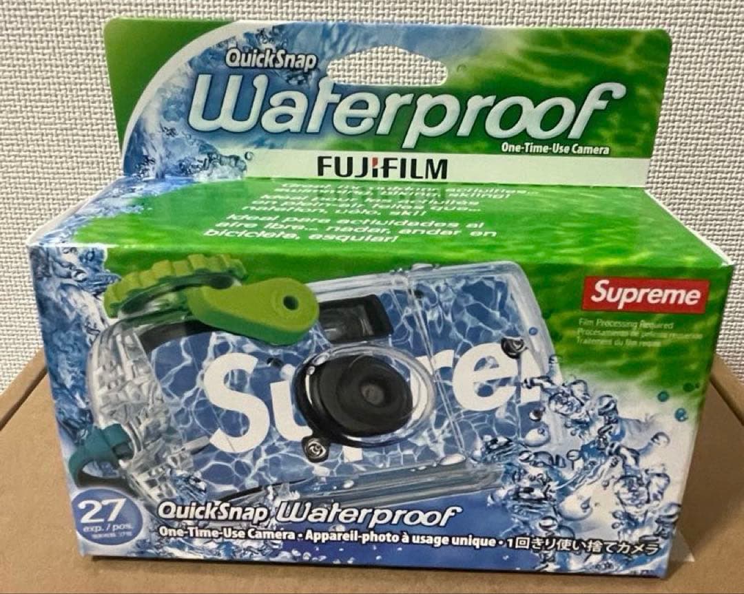 新品未使用Supreme Fuji Film Waterproof Camera