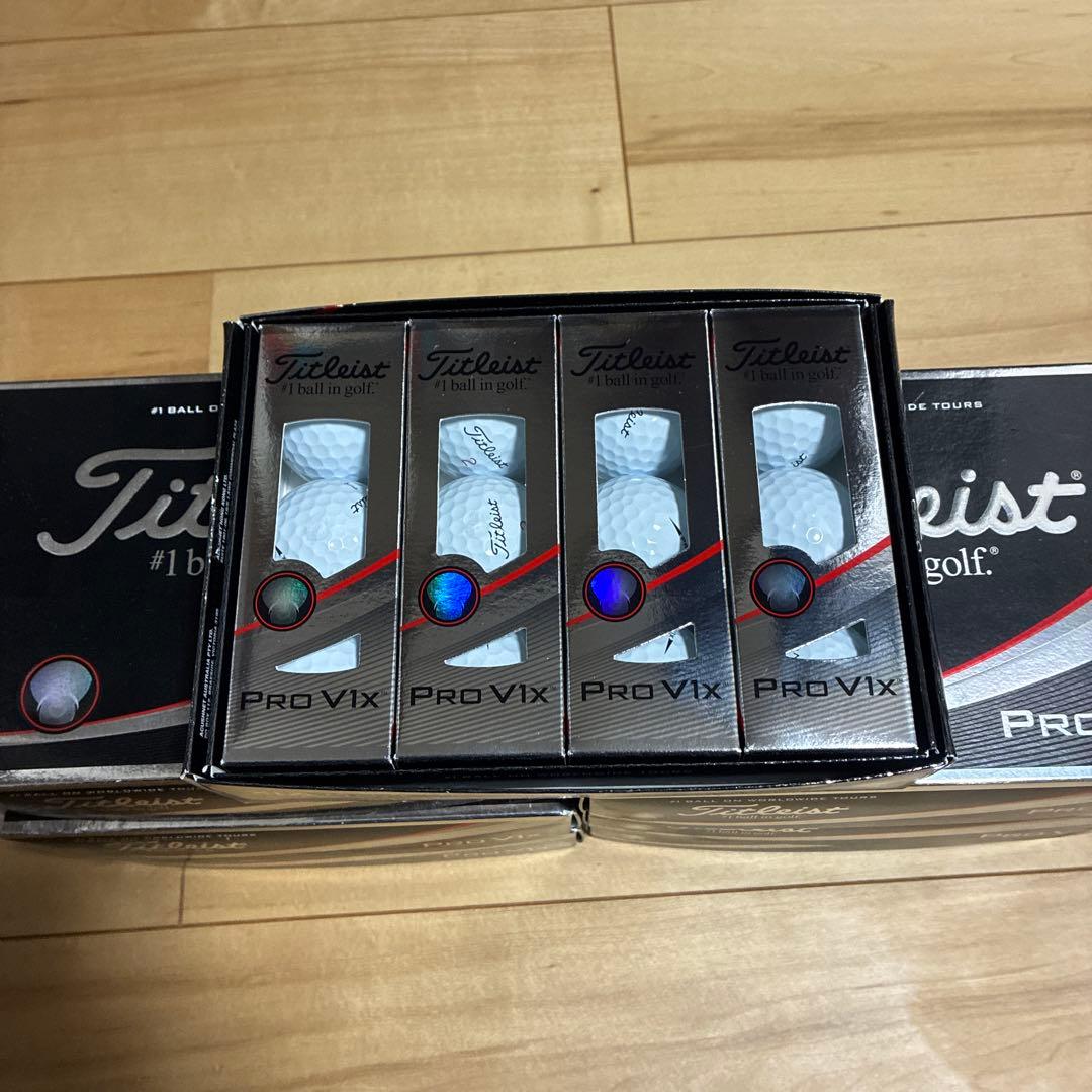 タイトリスト　プロV1X ゴルフボール　7ダース　84球