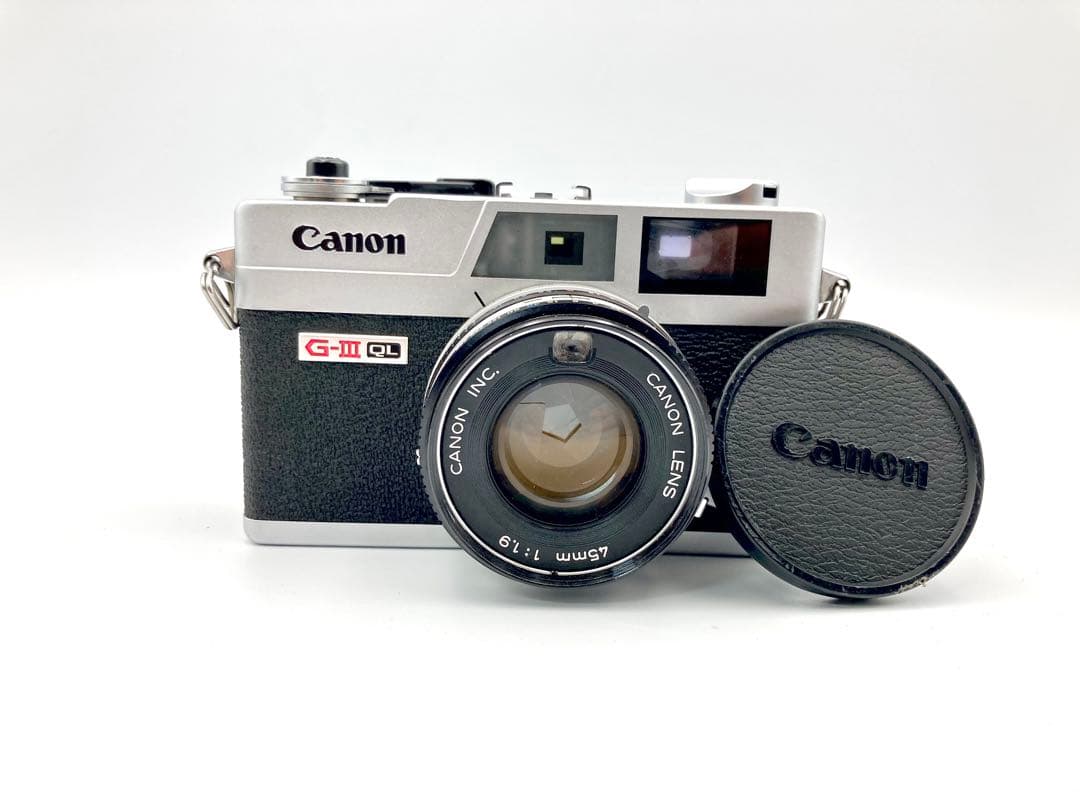 【完動品】Canonet QL19　フィルムカメラ　動作確認済み　C50